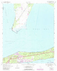 Garcon Point Florida Historical topographic map, 1:24000 scale, 7.5 X 7.5 Minute, Year 1970
