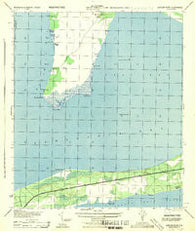 Garcon Point Florida Historical topographic map, 1:25000 scale, 7.5 X 7.5 Minute, Year 1944