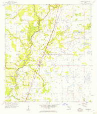 Gardner Florida Historical topographic map, 1:24000 scale, 7.5 X 7.5 Minute, Year 1956