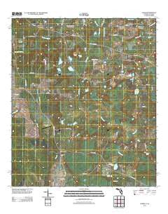 Gaskin Florida Historical topographic map, 1:24000 scale, 7.5 X 7.5 Minute, Year 2012