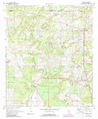 Gaskin Florida Historical topographic map, 1:24000 scale, 7.5 X 7.5 Minute, Year 1973