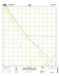 Gator Lake Florida Current topographic map, 1:24000 scale, 7.5 X 7.5 Minute, Year 2015