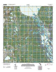 Geneva Florida Historical topographic map, 1:24000 scale, 7.5 X 7.5 Minute, Year 2012