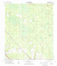 Genoa Florida Historical topographic map, 1:24000 scale, 7.5 X 7.5 Minute, Year 1962