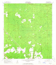 Genoa Florida Historical topographic map, 1:24000 scale, 7.5 X 7.5 Minute, Year 1962