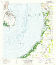 Gibsonton Florida Historical topographic map, 1:24000 scale, 7.5 X 7.5 Minute, Year 1956