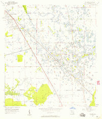 Gilchrist Florida Historical topographic map, 1:24000 scale, 7.5 X 7.5 Minute, Year 1957