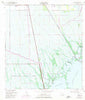 Glades Florida Historical topographic map, 1:24000 scale, 7.5 X 7.5 Minute, Year 1956