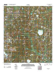 Glendale Florida Historical topographic map, 1:24000 scale, 7.5 X 7.5 Minute, Year 2012