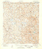 Glendale Florida Historical topographic map, 1:62500 scale, 15 X 15 Minute, Year 1951