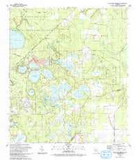 Gold Head Branch Florida Historical topographic map, 1:24000 scale, 7.5 X 7.5 Minute, Year 1993