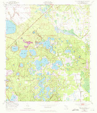 Gold Head Branch Florida Historical topographic map, 1:24000 scale, 7.5 X 7.5 Minute, Year 1949