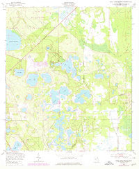 Gold Head Branch Florida Historical topographic map, 1:24000 scale, 7.5 X 7.5 Minute, Year 1949