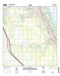 Gomez Florida Current topographic map, 1:24000 scale, 7.5 X 7.5 Minute, Year 2015