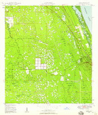 Gomez Florida Historical topographic map, 1:24000 scale, 7.5 X 7.5 Minute, Year 1948