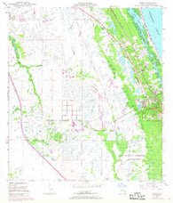 Gomez Florida Historical topographic map, 1:24000 scale, 7.5 X 7.5 Minute, Year 1948