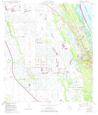 Gomez Florida Historical topographic map, 1:24000 scale, 7.5 X 7.5 Minute, Year 1948