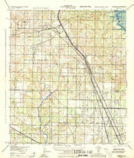 Gonzalez Florida Historical topographic map, 1:25000 scale, 7.5 X 7.5 Minute, Year 1944