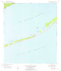 Goose Island Florida Historical topographic map, 1:24000 scale, 7.5 X 7.5 Minute, Year 1950