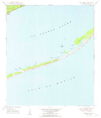 Goose Island Florida Historical topographic map, 1:24000 scale, 7.5 X 7.5 Minute, Year 1950