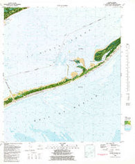 Goose Island Florida Historical topographic map, 1:24000 scale, 7.5 X 7.5 Minute, Year 1981