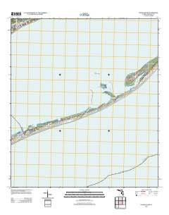 Goose Island Florida Historical topographic map, 1:24000 scale, 7.5 X 7.5 Minute, Year 2012