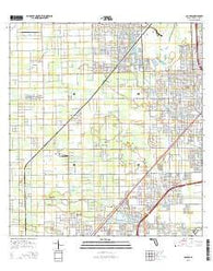Goulds Florida Current topographic map, 1:24000 scale, 7.5 X 7.5 Minute, Year 2015