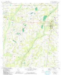 Graceville Florida Historical topographic map, 1:24000 scale, 7.5 X 7.5 Minute, Year 1982