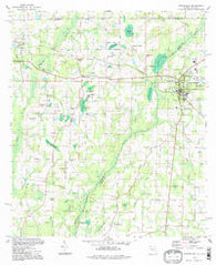 Graceville Florida Historical topographic map, 1:24000 scale, 7.5 X 7.5 Minute, Year 1994