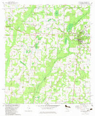 Graceville Florida Historical topographic map, 1:24000 scale, 7.5 X 7.5 Minute, Year 1982
