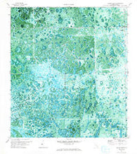 Graham Marsh Florida Historical topographic map, 1:24000 scale, 7.5 X 7.5 Minute, Year 1971