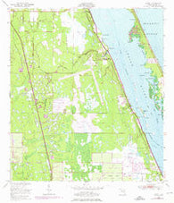Grant Florida Historical topographic map, 1:24000 scale, 7.5 X 7.5 Minute, Year 1949