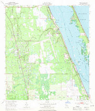 Grant Florida Historical topographic map, 1:24000 scale, 7.5 X 7.5 Minute, Year 1949