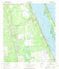 Grant Florida Historical topographic map, 1:24000 scale, 7.5 X 7.5 Minute, Year 1949