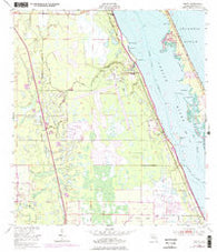 Grant Florida Historical topographic map, 1:24000 scale, 7.5 X 7.5 Minute, Year 1949