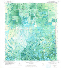 Grassy Marsh Florida Historical topographic map, 1:24000 scale, 7.5 X 7.5 Minute, Year 1970