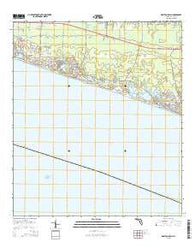 Grayton Beach Florida Current topographic map, 1:24000 scale, 7.5 X 7.5 Minute, Year 2015