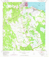 Green Cove Springs Florida Historical topographic map, 1:24000 scale, 7.5 X 7.5 Minute, Year 1949