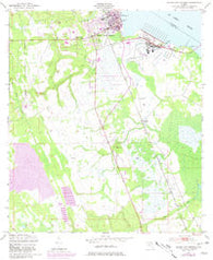 Green Cove Springs Florida Historical topographic map, 1:24000 scale, 7.5 X 7.5 Minute, Year 1949