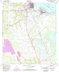 Green Cove Springs Florida Historical topographic map, 1:24000 scale, 7.5 X 7.5 Minute, Year 1949