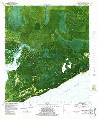 Green Point Florida Historical topographic map, 1:24000 scale, 7.5 X 7.5 Minute, Year 1982