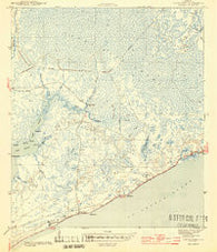 Green Point Florida Historical topographic map, 1:31680 scale, 7.5 X 7.5 Minute, Year 1944