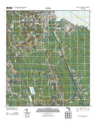 Green Cove Springs Florida Historical topographic map, 1:24000 scale, 7.5 X 7.5 Minute, Year 2012