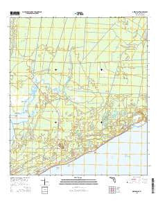 Green Point Florida Current topographic map, 1:24000 scale, 7.5 X 7.5 Minute, Year 2015