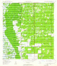 Greenacres City Florida Historical topographic map, 1:24000 scale, 7.5 X 7.5 Minute, Year 1945