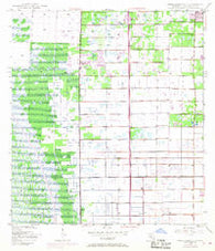 Greenacres City Florida Historical topographic map, 1:24000 scale, 7.5 X 7.5 Minute, Year 1945