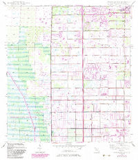 Greenacres City Florida Historical topographic map, 1:24000 scale, 7.5 X 7.5 Minute, Year 1945