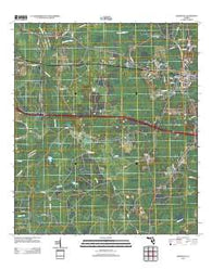 Greenville Florida Historical topographic map, 1:24000 scale, 7.5 X 7.5 Minute, Year 2012
