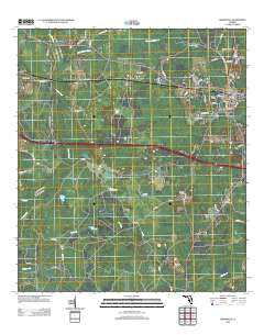 Greenville Florida Historical topographic map, 1:24000 scale, 7.5 X 7.5 Minute, Year 2012