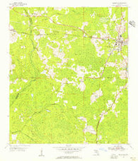 Greenville Florida Historical topographic map, 1:24000 scale, 7.5 X 7.5 Minute, Year 1954